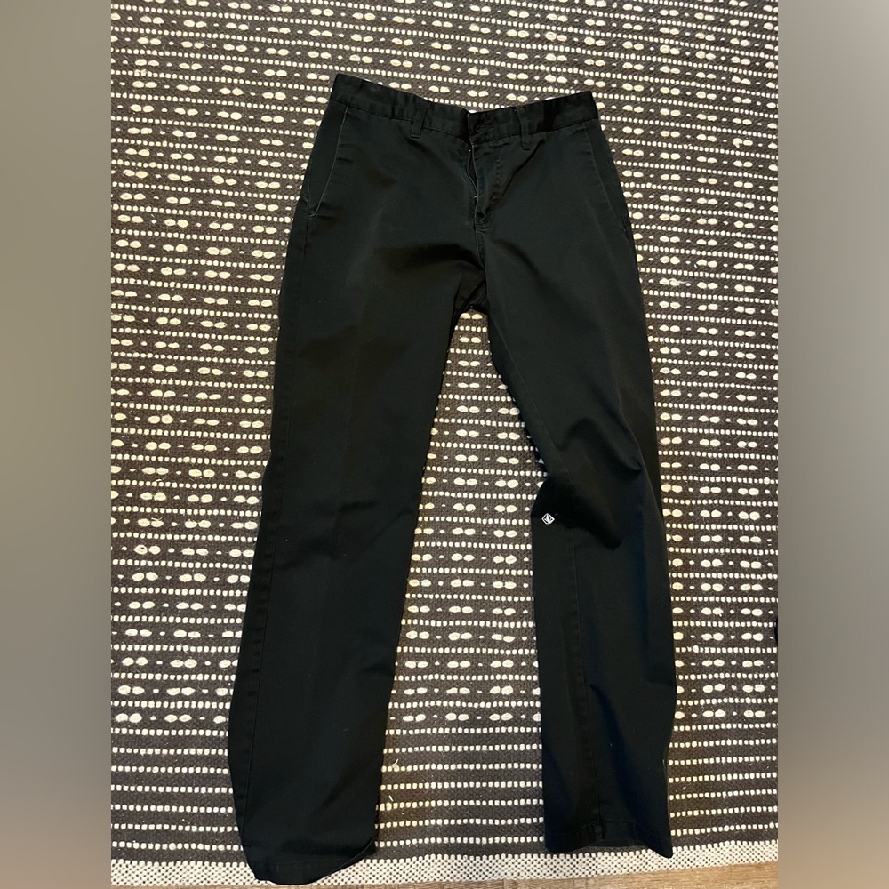 Volcom black pants size 30 men’s chinos